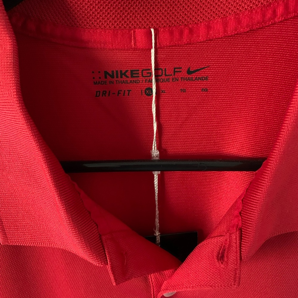 Men’s Nike Red Golf Polo.